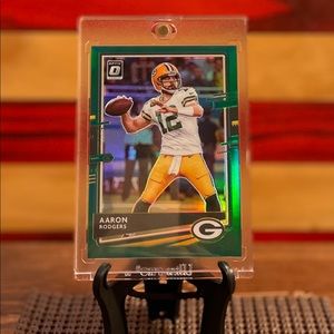 Aaron Rodgers Green Prizm 4/5